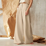 Artemis High-Waist Linen Trouser