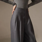 Leila High Waist Wide Leg Pants
