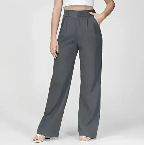 Geneva Pleated Wide Leg Pants