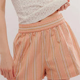 Capri Striped Cotton Short