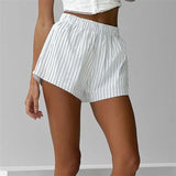 Amalfi Pinstripe Cotton Short