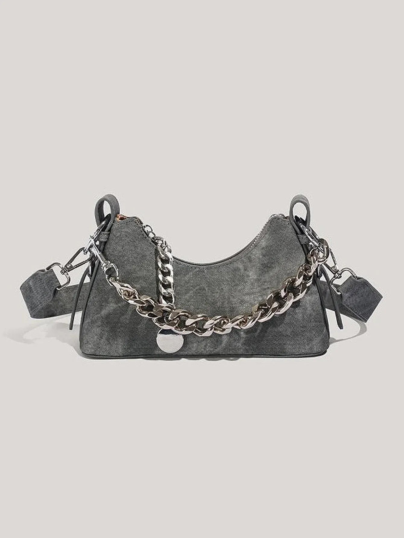Carmilla Leather Chain Shoulder Bag