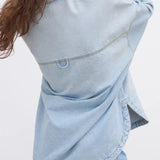 Wisteria Oversized Denim Jacket