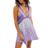 Isla Floral Lace Mini Dress