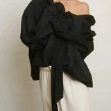 Eloise Oversized Gingham Blouse