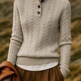 Marseille Cable Knit Cashmere Sweater