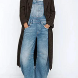 Eudora Wide Leg Denim Overall