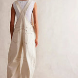 Eudora Wide Leg Denim Overall