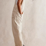 Eudora Wide Leg Denim Overall