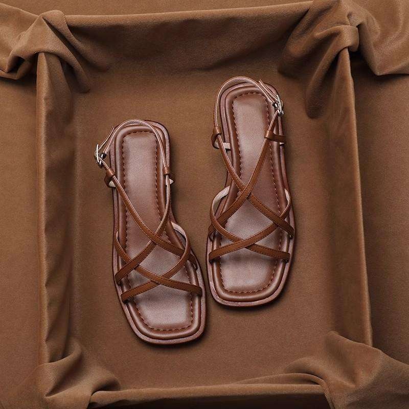 Cornelia Strappy Leather Sandal