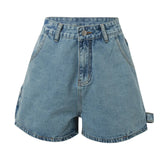 Livia High-Rise Denim Shorts