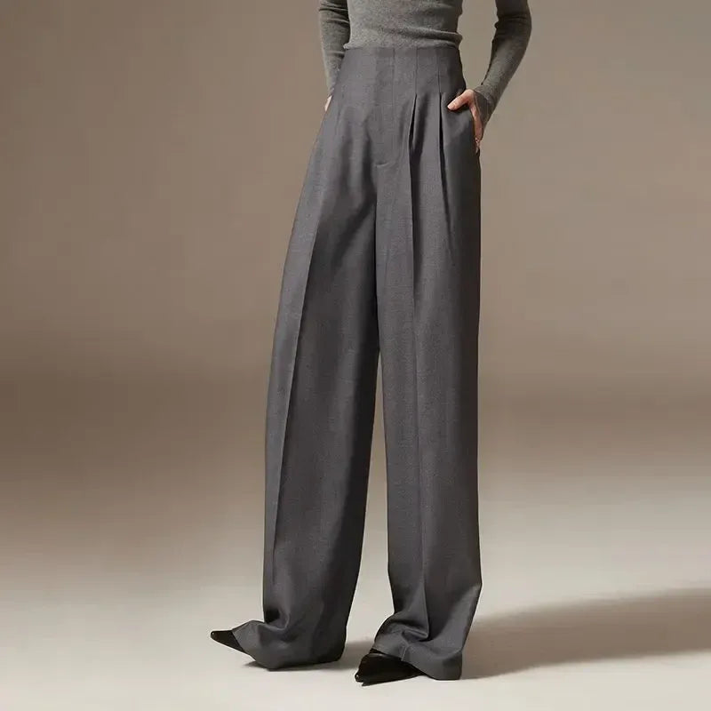 Leila High Waist Wide Leg Pants