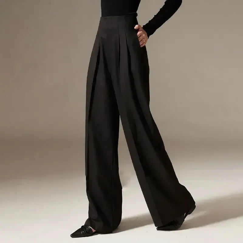 Leila High Waist Wide Leg Pants