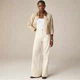 Margaux Wide Leg Patch Pocket Jeans