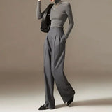Leila High Waist Wide Leg Pants