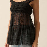Vienna Floral Lace Top