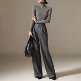 Leila High Waist Wide Leg Pants