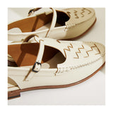 Verona Woven Leather Slingback