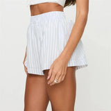 Amalfi Pinstripe Cotton Short