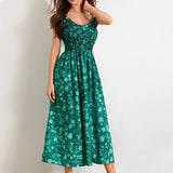 Arden Floral Smocked Maxi Dress