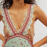 Isla Floral Lace Mini Dress