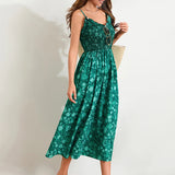 Arden Floral Smocked Maxi Dress