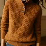 Marseille Cable Knit Cashmere Sweater