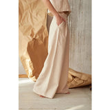 Artemis High-Waist Linen Trouser
