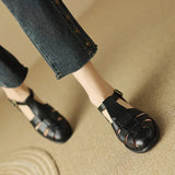 Aurelia Leather Fisherman Sandal