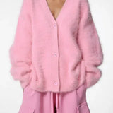 Estelle Oversized Faux Cardigan