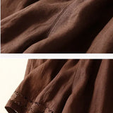 Opulence Lace-Trim Linen Short