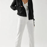 Viviana Waffle-Knit Hoodie