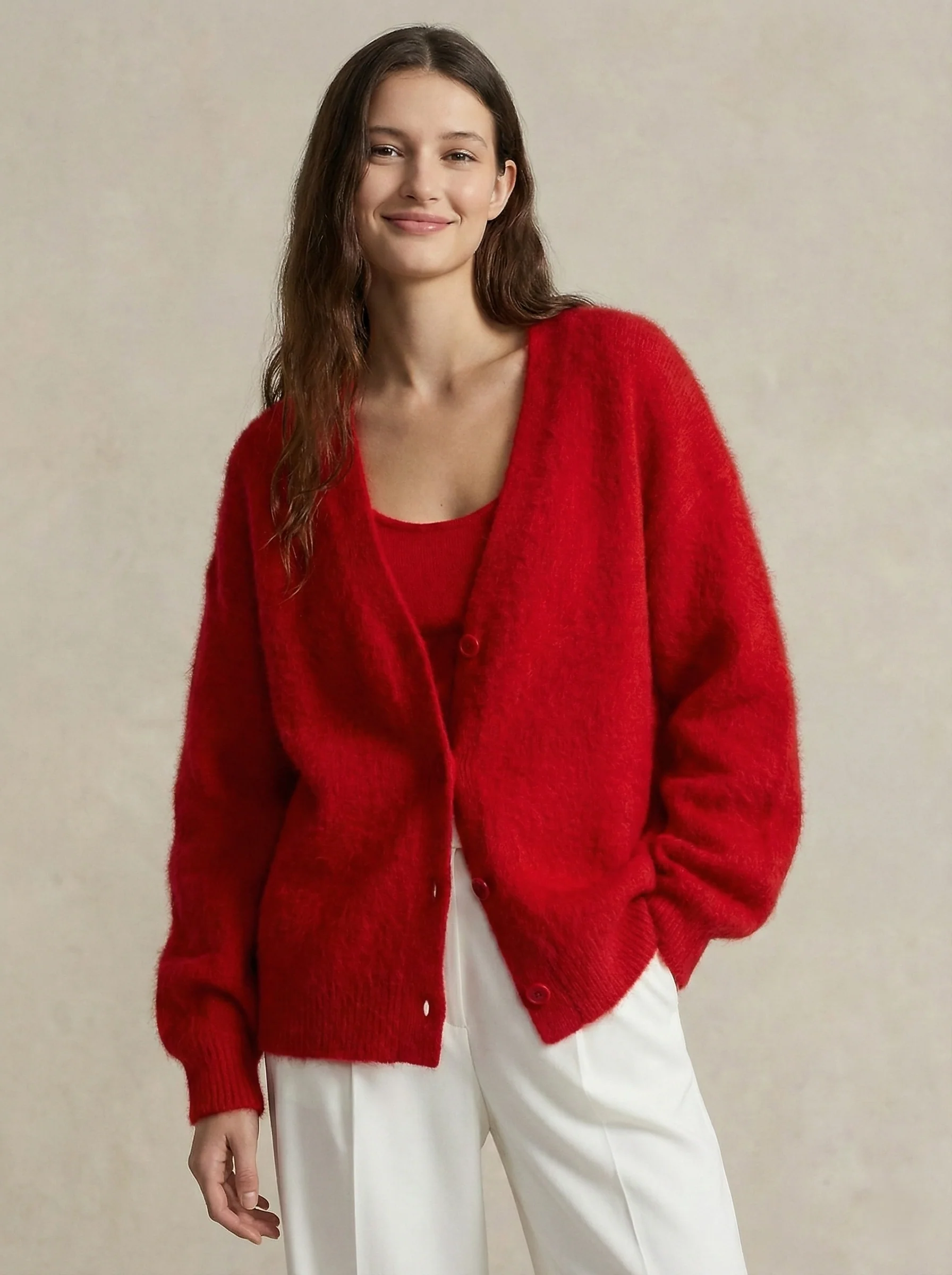 Estelle Oversized Faux Cardigan