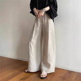 Isolde Wide Leg Linen Trousers