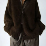 Estelle Oversized Faux Cardigan